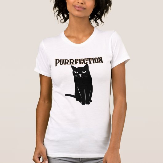 Purrfection  T-Shirt (Vorderseite)