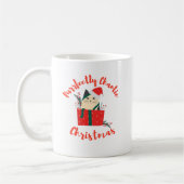Purrfectly Chaotic Christmas Funny Holiday Cat  Kaffeetasse (Links)