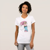 Purrfectly Rosa T-Shirt (Vorne ganz)