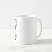 Purrfectly Sane Cat Lady Kaffeetasse (VorderseiteRechts)