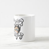 Purrfectly Sane Cat Lady Kaffeetasse (Mittel)