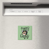 Purrfectly Sane Cat Lady Magnet (In Situ (Geschirrspüler))