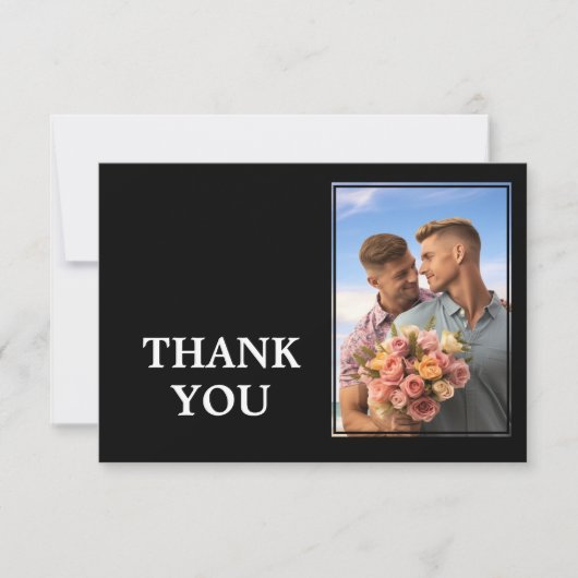 🌈 Purrfectly Yours: Rainbow Love Dankeskarte (Vorderseite)