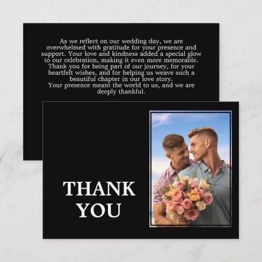 🌈  Purrfectly Yours: Regenbogenliebe Dankeskarte (Vorne/Hinten)