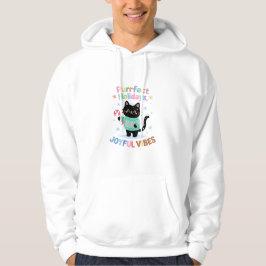 Purrfekte Feiertage Katze Weihnachten Sweatshirt |