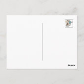 Purrfekte Mutter Postkarte (Rückseite)