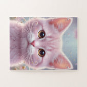 Purrfektes Kätzchen -Süß Verspielt Puzzle (Horizontal)