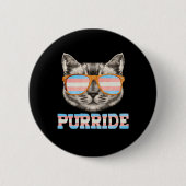 Purride Cat Pride LGBT Transgender Flag Trans Begl Button (Vorderseite)