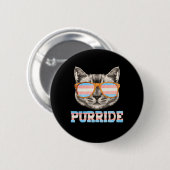 Purride Cat Pride LGBT Transgender Flag Trans Begl Button (Vorne & Hinten)