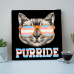 Purride Cat Pride LGBT Transgender Flag Trans Begl Künstlicher Leinwanddruck<br><div class="desc">LGBT Gay Pride Cat Shirt! Ideal für schwule,  bi,  transexual,  pansexual und lesbisch,  die Katzen Liebe und sind Katzenliebhaber!</div>