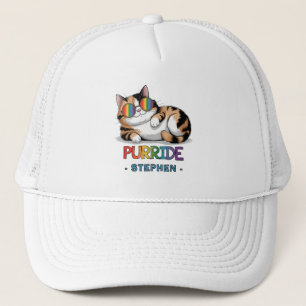 Purride - Cooler Katzenstolz LGBTQ Truckerkappe
