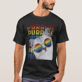 Purride Gay Pride T-Shirt für Frauen LGBT-Regenbog