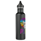 Purride LGBT Gay Pride Cat LGBTQ Monat 2019 Edelstahlflasche (Links)