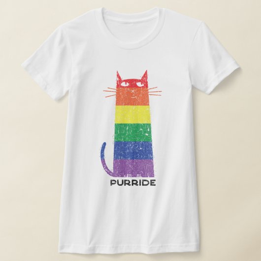 Purride Shirt LGBT Funny Gay Pride Cat Sprichwort (Ablage )
