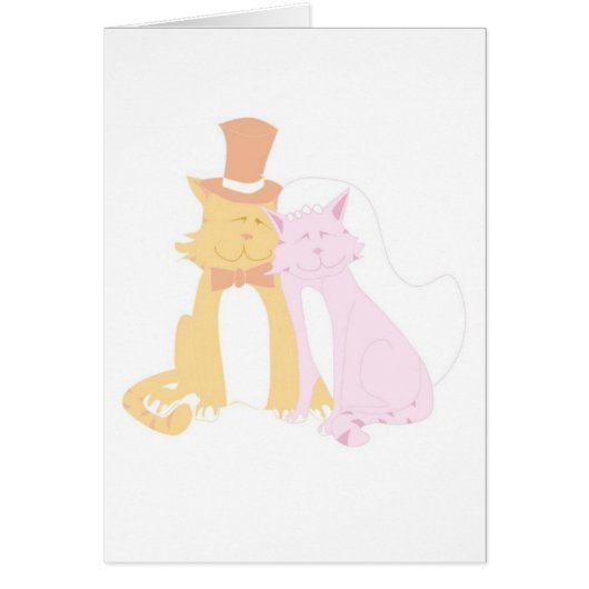 Purring Wedding Cats (Vorne)