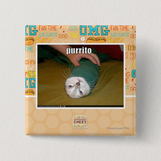 Purrito Button (Vorderseite)