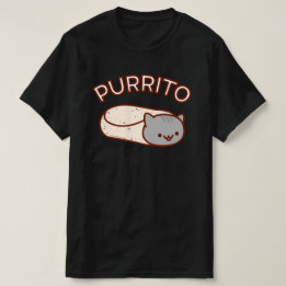 PURRITO Cat Burrito T - SHIRT