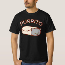 PURRITO Cat Burrito T - SHIRT