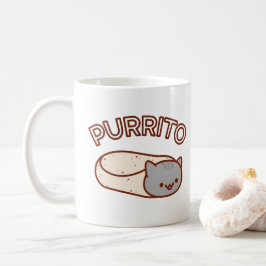 PURRITO Katzen-Tasse - KatzeBurrito Kaffeetasse