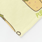 Purrito Miezekatze-KatzeBurrito Fleecedecke (Ecke)