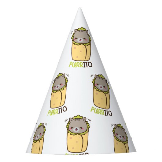 Purrito MiezekatzeBurrito Partyhütchen (Vorderseite)