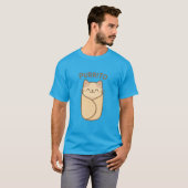 Purrito Shirt – Cute Cat Burrito Funny Pun T-Shirt (Vorne ganz)