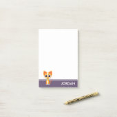 Purrl die Katze Post-it Klebezettel (Auf Schreibtisch)