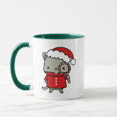 Purrlock Claus & MoriarTEA Celebrate Cozies Tasse (Links)