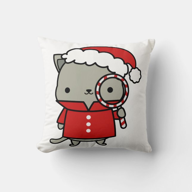 Purrlock Claus & MoriarTEA Kissen (Vorderseite)