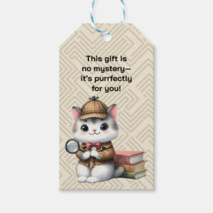 Purrlock Holmes Kitten Mystery Geschenkanhänger
