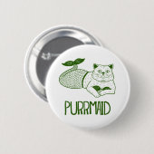 Purrmaid Knopf Button (Vorne & Hinten)