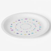 Purrmaid Pappteller (Schrägansicht)