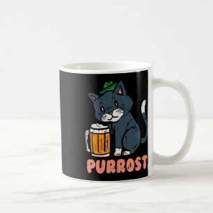 Purrost Cat German Hat Niedlich Oktober Party Fest Kaffeetasse