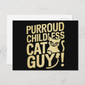 Purroud Childless Cat Typ für den Präsidenten Postkarte (Vorne/Hinten)
