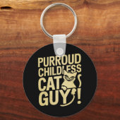 Purroud Childless Cat Typ für den Präsidenten Schlüsselanhänger (Vorderseite)