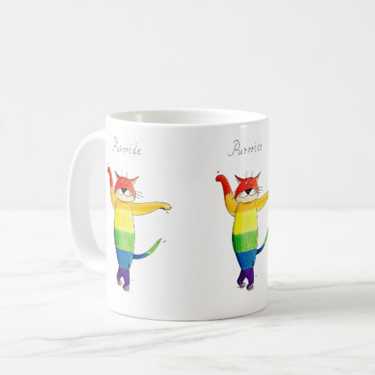 Purrride Kaffeetasse (Vorderseite Links)
