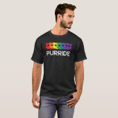 PURRRIDE RAINBOW KATZE T-Shirt (Vorne ganz)