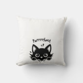 Purrrrfect Kissen (Vorderseite)