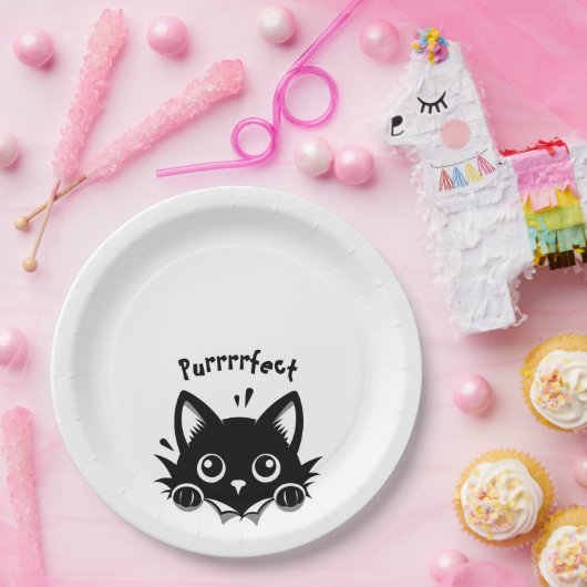 Purrrrfect Pappteller (Party)
