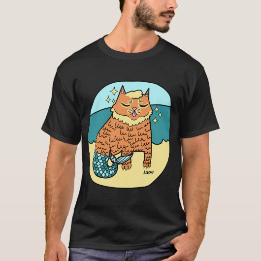 Purrseidon T-Shirt (Vorderseite)