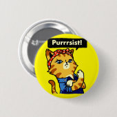 Purrsist, Katzenpursist, Katzenpursist Button (Vorne & Hinten)