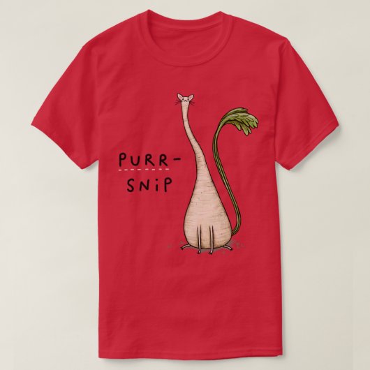 Purrsnip T-Shirt (Design vorne)