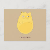 Purrtato Postkarte (Vorderseite)
