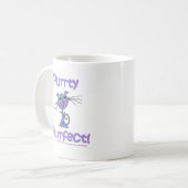 Purrty Purrfect Kitty Kaffeetasse (Vorderseite Links)