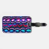 Purse Stickerei aus Indien Gepäckanhänger (Rückseite horizontal)