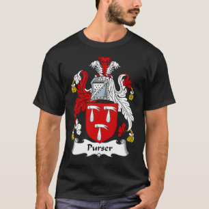 Purser Coat of Arms Familienwappen T-Shirt