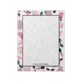 Purses Perfume Sonnenbrille & Lipstick Notepad Notizblock (Rotiert)