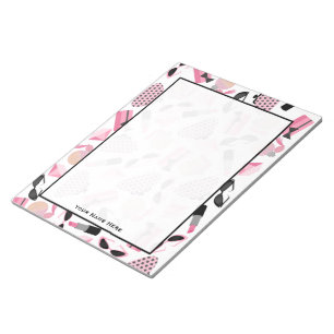 Purses Perfume Sonnenbrille & Lipstick Notepad Notizblock