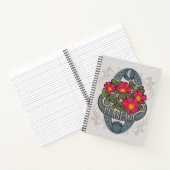 Purslane - Blume Astrologie und Magie Notizblock (Innenseite)