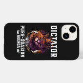 Pursuasion Agenda Funny Bossy Cat Case-Mate iPhone Hülle (Rückseite (Horizontal))